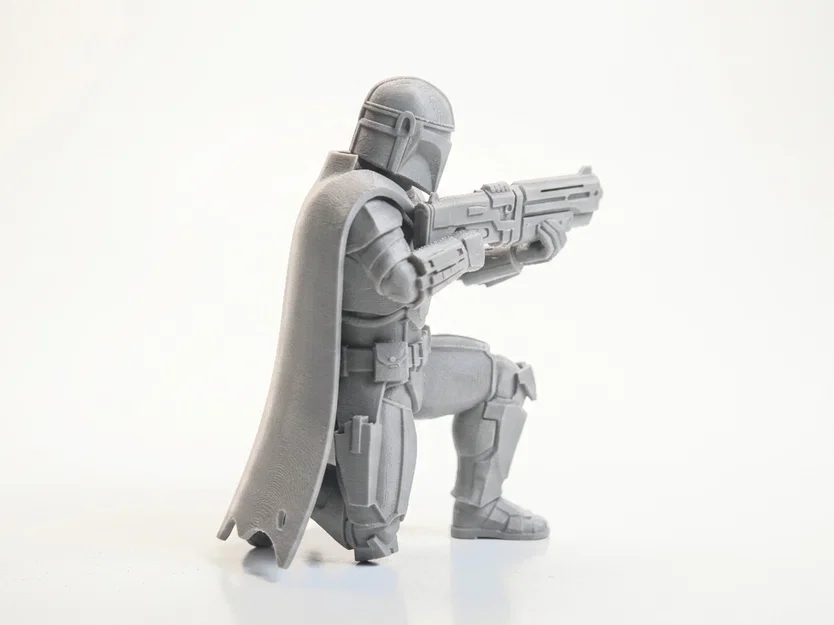 Mô Hình 3D Mandalorian Star Wars Sưu Tầm - Image 2
