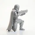 Mô Hình 3D Mandalorian Star Wars Sưu Tầm - Thumbnail 2