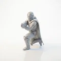 Mô Hình 3D Mandalorian Star Wars Sưu Tầm - Thumbnail 4