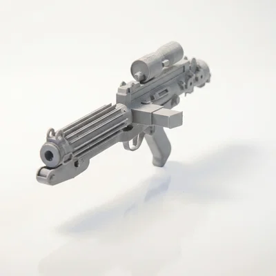 Mô hình 3D súng trường E-11 Blaster Star Wars
