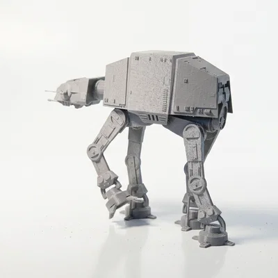 Mô hình AT-AT Walker Star Wars in 3D