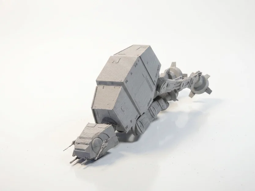 Mô hình 3D AT-AT Walker bị rơi - Phương tiện Star Wars có thể in 3D - Image 1
