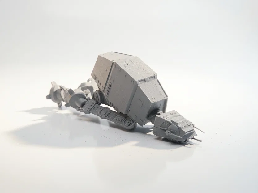 Mô hình 3D AT-AT Walker bị rơi - Phương tiện Star Wars có thể in 3D - Image 2