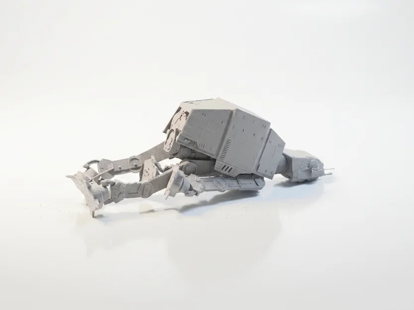 Mô hình 3D AT-AT Walker bị rơi - Phương tiện Star Wars có thể in 3D - Image 3