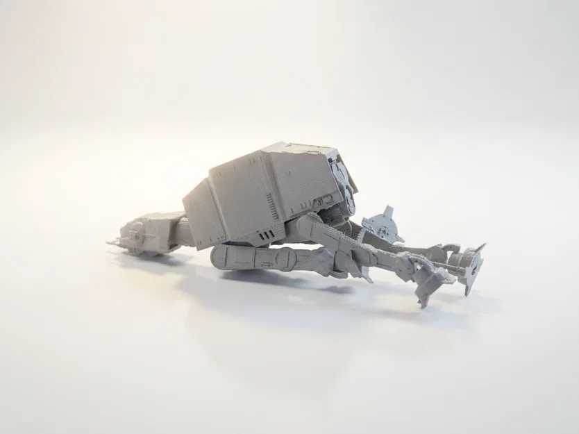 Mô hình 3D AT-AT Walker bị rơi - Phương tiện Star Wars có thể in 3D - Image 4