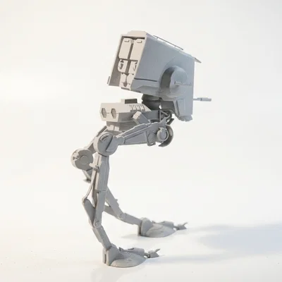 Mô hình in 3D xe AT-ST Walker trong Star Wars