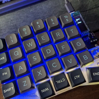 Plate 3D cứng cáp cho bàn phím cơ Sofle RGB