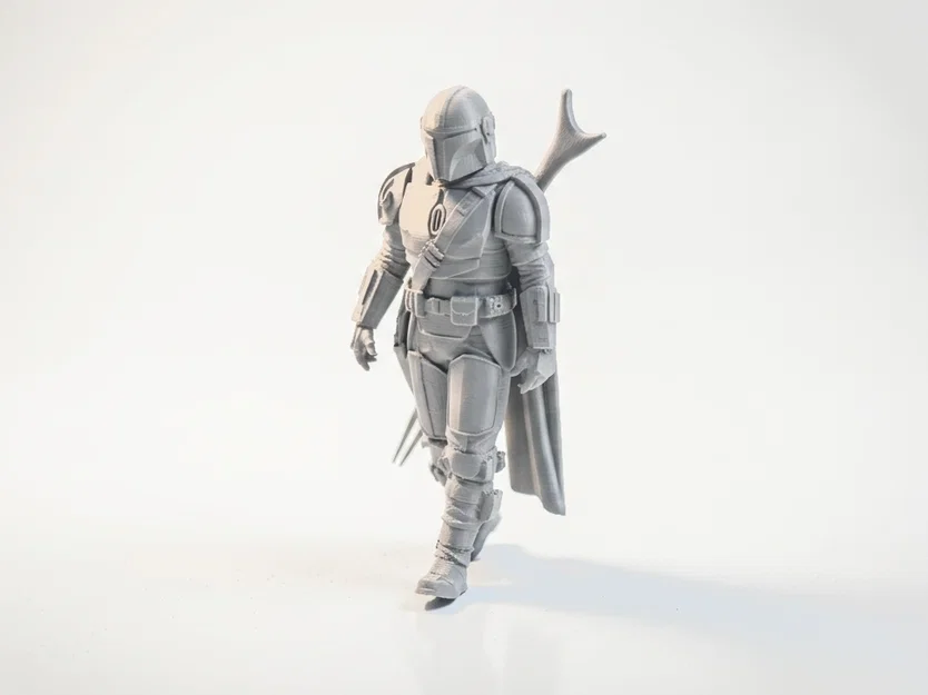 Mô hình Mandalorian Warrior Star Wars in 3D - Image 1