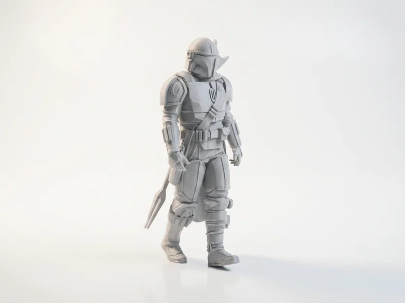 Mô hình Mandalorian Warrior Star Wars in 3D - Image 2