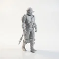 Mô hình Mandalorian Warrior Star Wars in 3D - Thumbnail 2