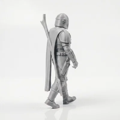 Mô hình Mandalorian Warrior Star Wars in 3D