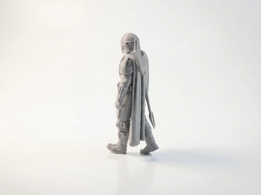Mô hình Mandalorian Warrior Star Wars in 3D - Image 4