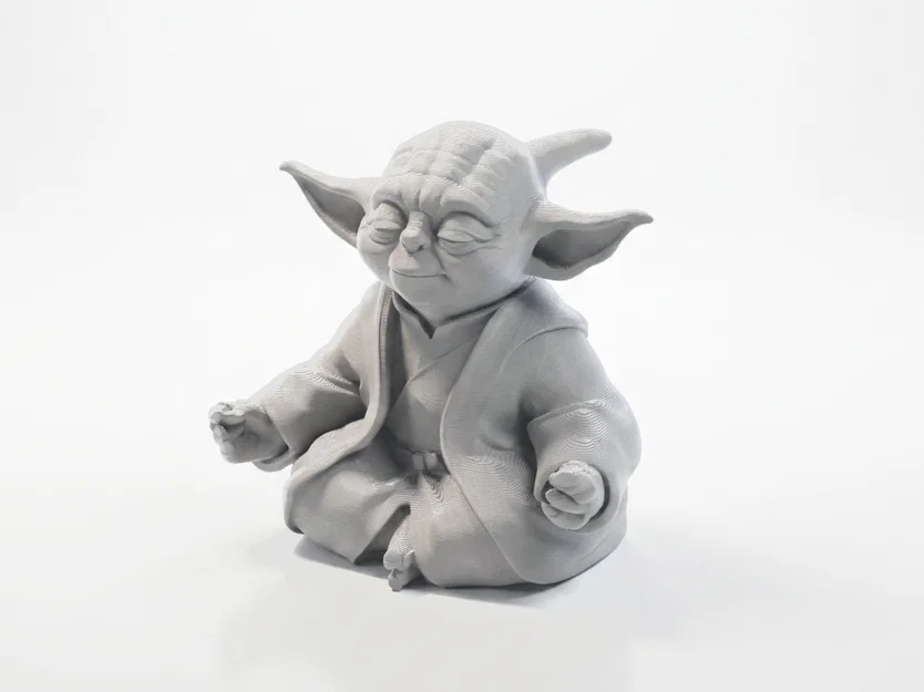 Mô hình Yoda thiền định in 3D theo phong cách Star Wars - Image 1