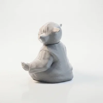 Mô hình Yoda thiền định in 3D theo phong cách Star Wars