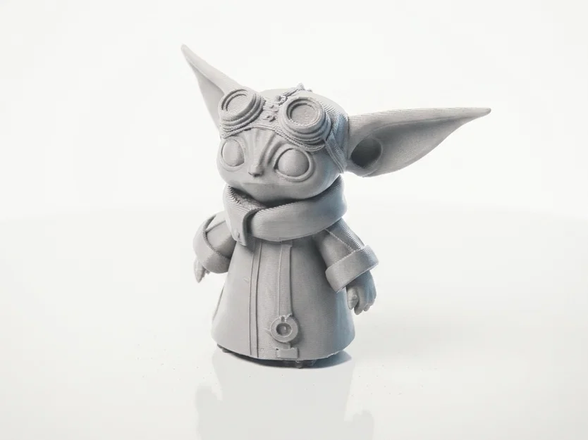 Mô hình 3D Grogu Thợ Máy in ấn được theo chủ đề Star Wars - Image 1