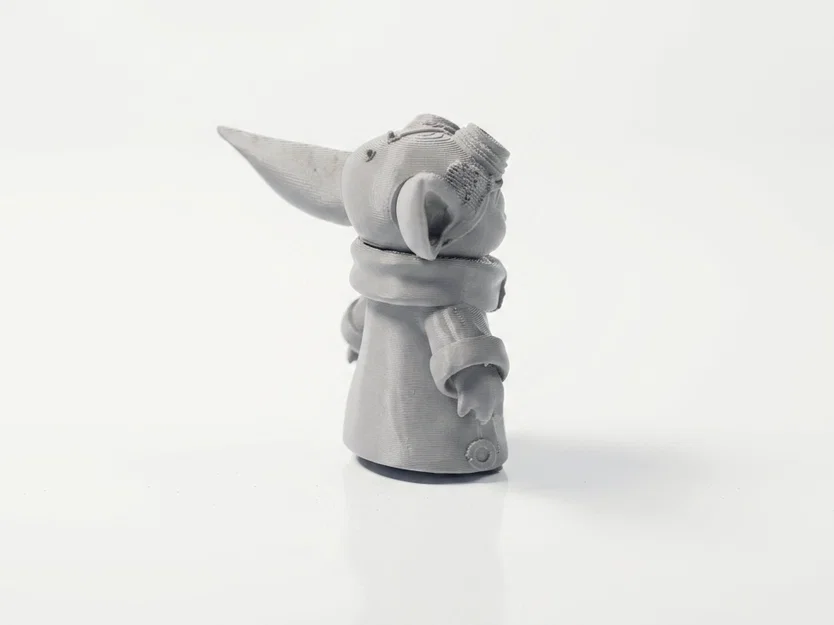 Mô hình 3D Grogu Thợ Máy in ấn được theo chủ đề Star Wars - Image 3