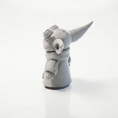 Mô hình 3D Grogu Thợ Máy in ấn được theo chủ đề Star Wars
