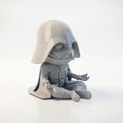 Mô hình Darth Vader ngồi thiền in 3D Star Wars