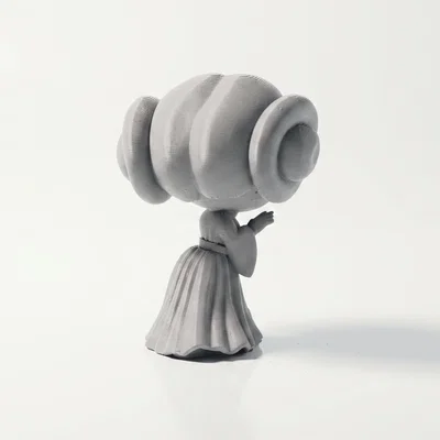 Mô hình Princess Leia - Star Wars In 3D