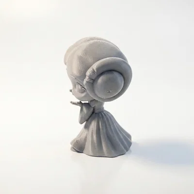 Mô hình Princess Leia - Star Wars In 3D