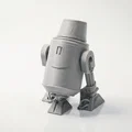 Mô hình robot R2-D2 Star Wars in 3D - Thumbnail 1