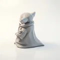 Mô hình 3D Grogu Hoàng Gia - Tác phẩm sưu tầm Star Wars - Thumbnail 4