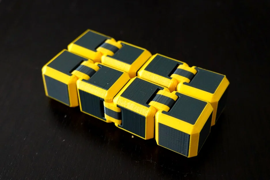 Perfect Fit Infinity Cube Fidget MMU - Bản remix đa màu sắc - Image 1