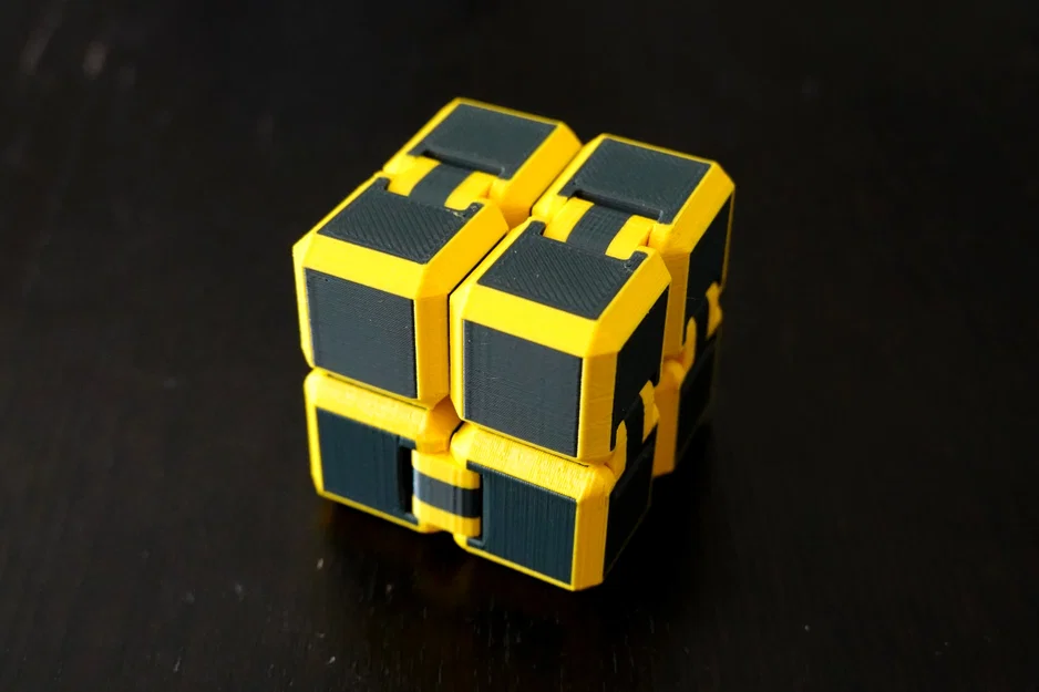 Perfect Fit Infinity Cube Fidget MMU - Bản remix đa màu sắc - Image 2