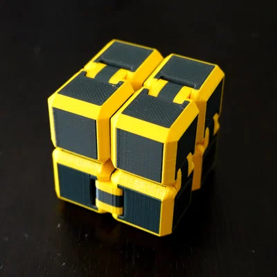 Perfect Fit Infinity Cube Fidget MMU - Bản remix đa màu sắc