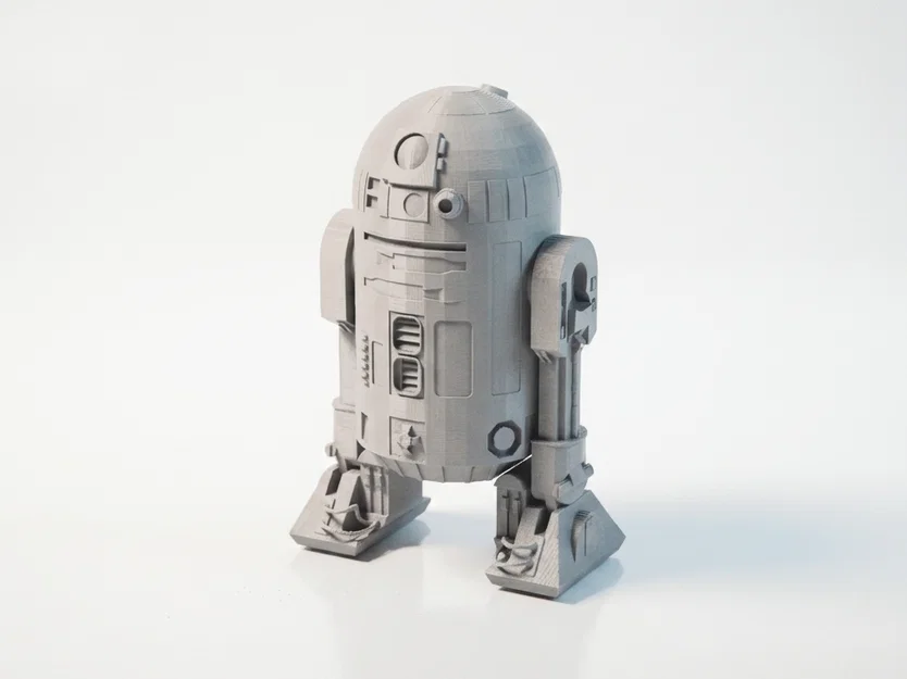 Mô hình 3D R2-D2 Droid Star Wars có thể in ấn - Image 1
