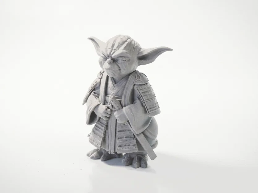 Mô hình Samurai Yoda Star Wars - Tệp 3D có thể in - Image 1