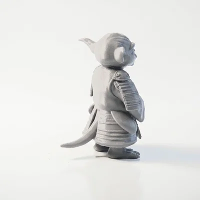 Mô hình Samurai Yoda Star Wars - Tệp 3D có thể in