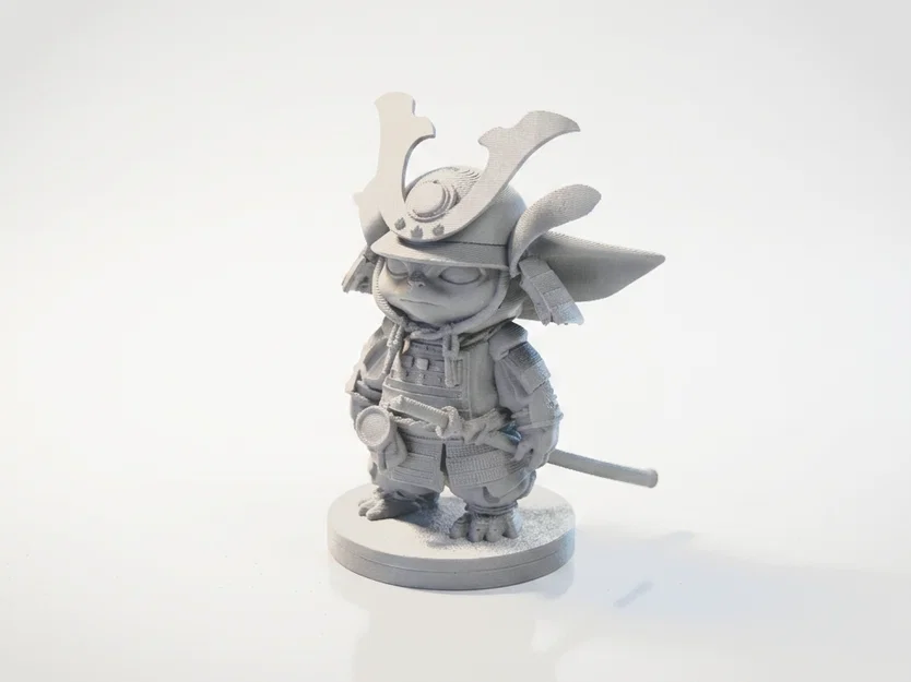 Mô hình 3D Samurai Grogu Star Wars có thể in ấn - Image 1