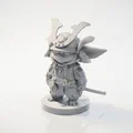 Mô hình 3D Samurai Grogu Star Wars có thể in ấn - Thumbnail 1