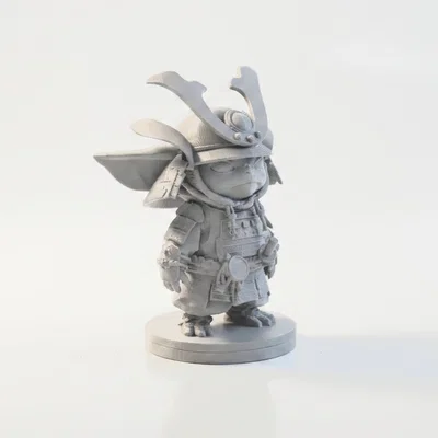 Mô hình 3D Samurai Grogu Star Wars có thể in ấn