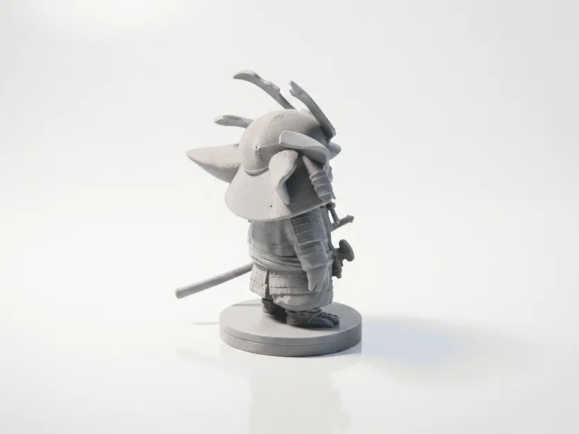 Mô hình 3D Samurai Grogu Star Wars có thể in ấn - Image 3