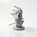 Mô hình 3D Samurai Grogu Star Wars có thể in ấn - Thumbnail 3