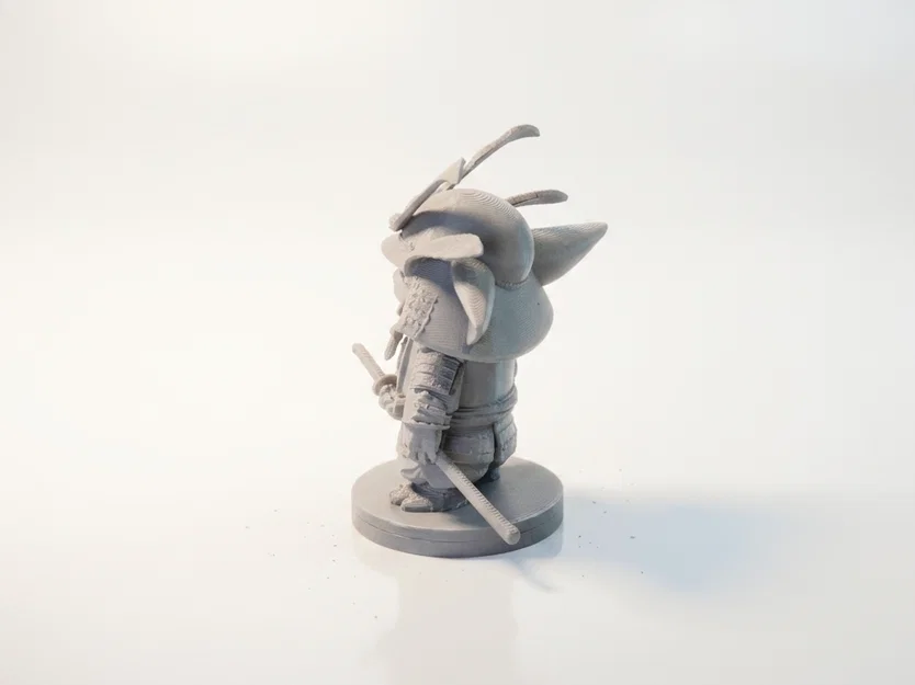 Mô hình 3D Samurai Grogu Star Wars có thể in ấn - Image 4