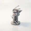 Mô hình 3D Samurai Grogu Star Wars có thể in ấn - Thumbnail 4