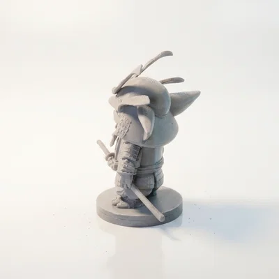 Mô hình 3D Samurai Grogu Star Wars có thể in ấn