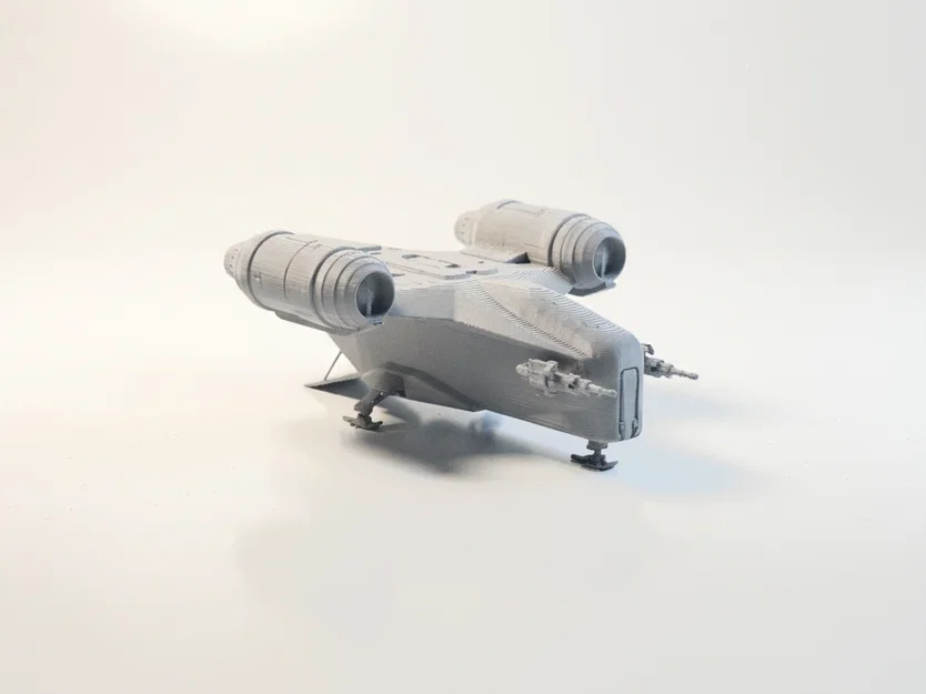 Mô hình tàu vũ trụ Razor Crest Star Wars in 3D - Image 2