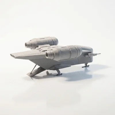 Mô hình tàu vũ trụ Razor Crest Star Wars in 3D