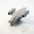 Mô hình phi thuyền Razor Crest trong Star Wars (File in 3D) - Thumbnail 1