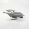 Mô hình phi thuyền Razor Crest trong Star Wars (File in 3D) - Thumbnail 3