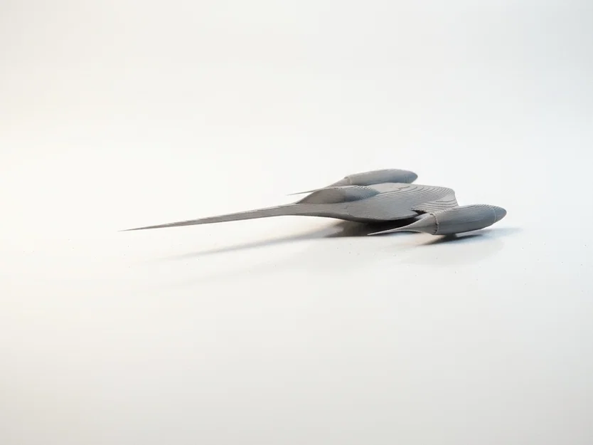 Mô hình 3D Naboo Starfighter Ship trong Star Wars - Image 3