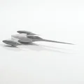 Mô hình 3D Naboo Starfighter Ship trong Star Wars - Thumbnail 4