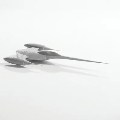 Mô hình 3D Naboo Starfighter Ship trong Star Wars