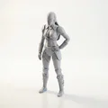 Mô hình Nữ chiến binh Mandalorian Star Wars - File in 3D - Thumbnail 1