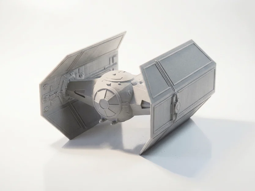 Mô hình chiến cơ Star Wars TIE Advanced X1 in 3D - Image 1