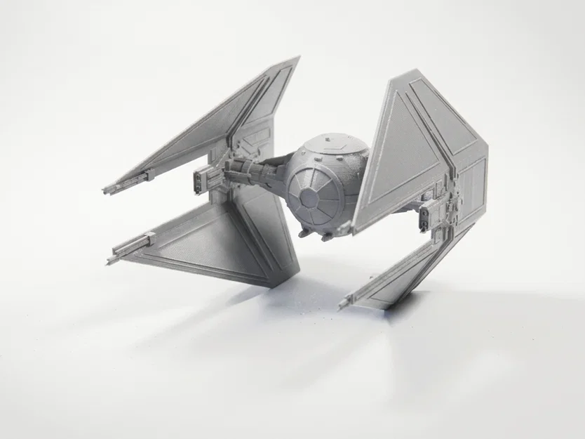 Mô hình 3D TIE Interceptor Starfighter - Star Wars - Image 1
